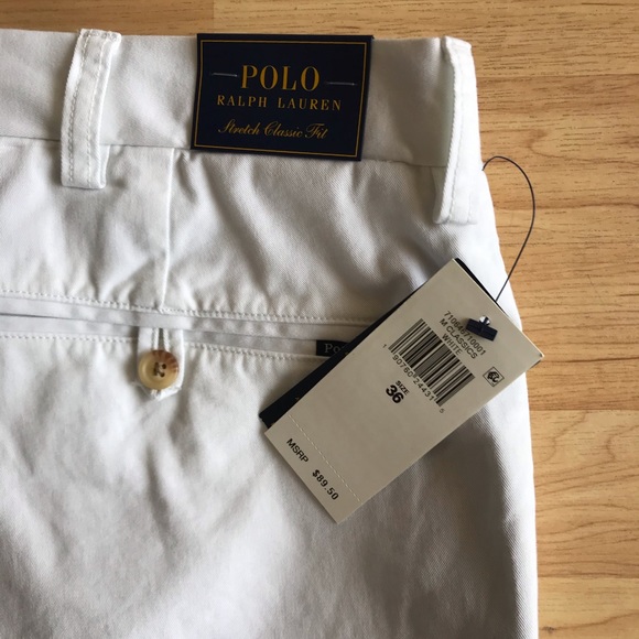 White Ralph Lauren shorts size 36 - Picture 2 of 4